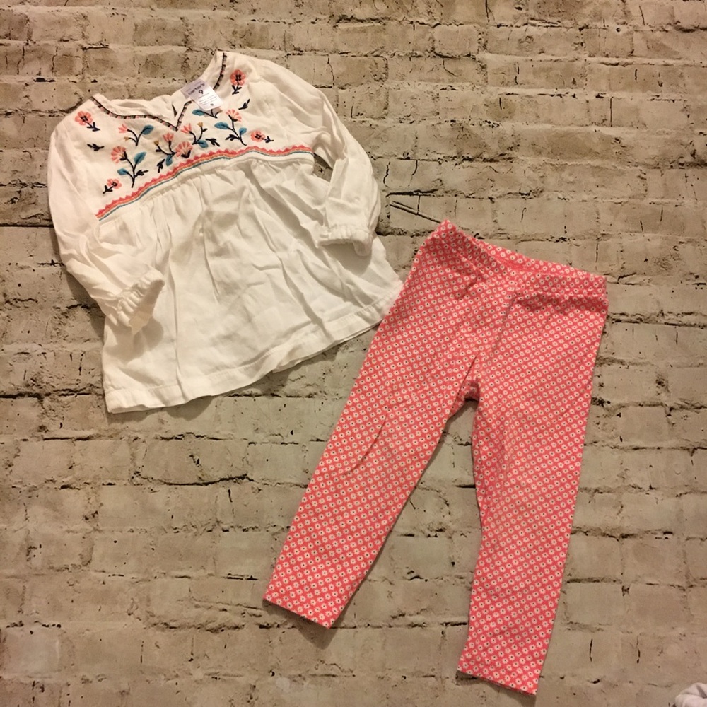 Carter’s 9 month Baby Girl Embroidered Out…